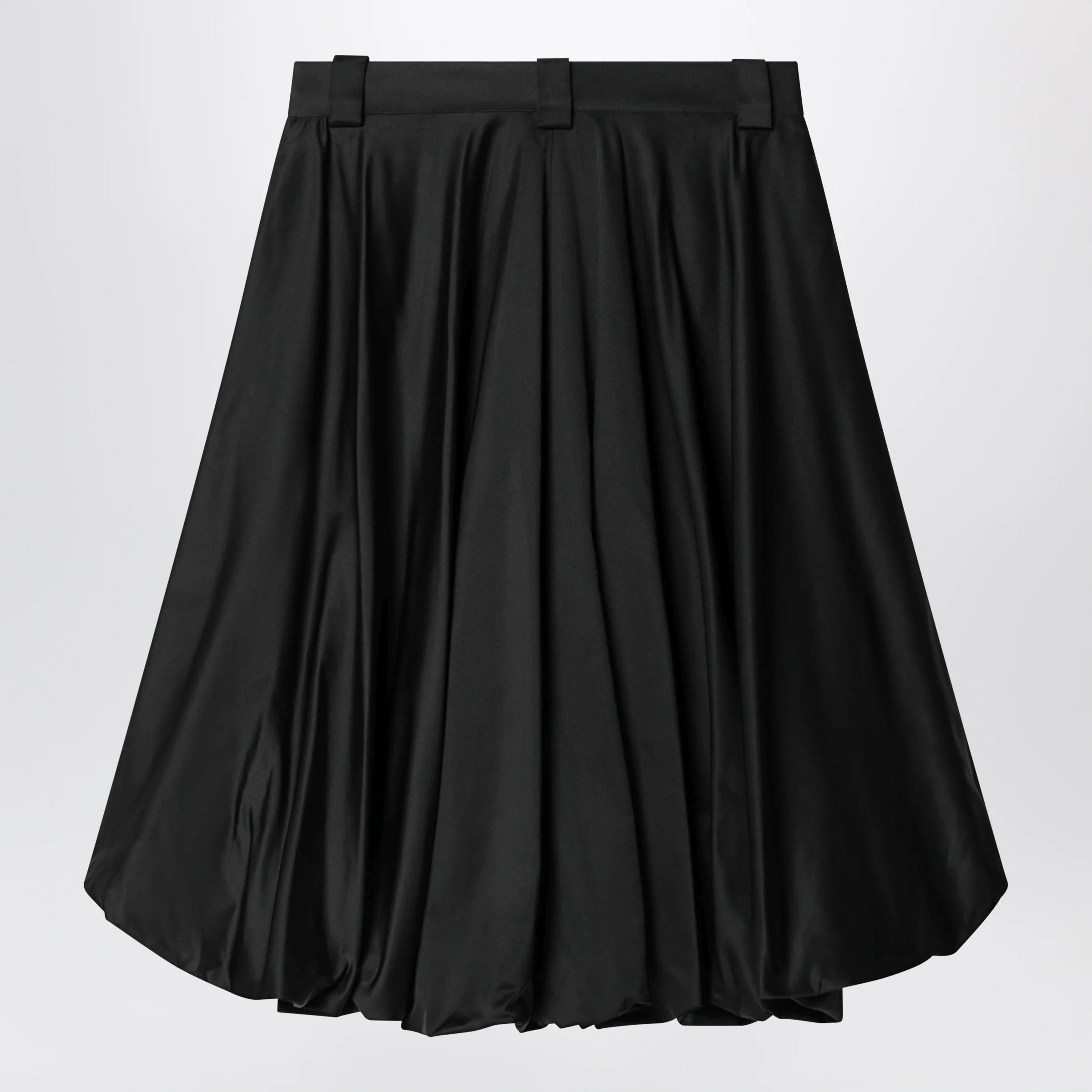 Balenciaga Black balloon skirt in silk blend