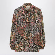 Valentino Silk blouse with floral print