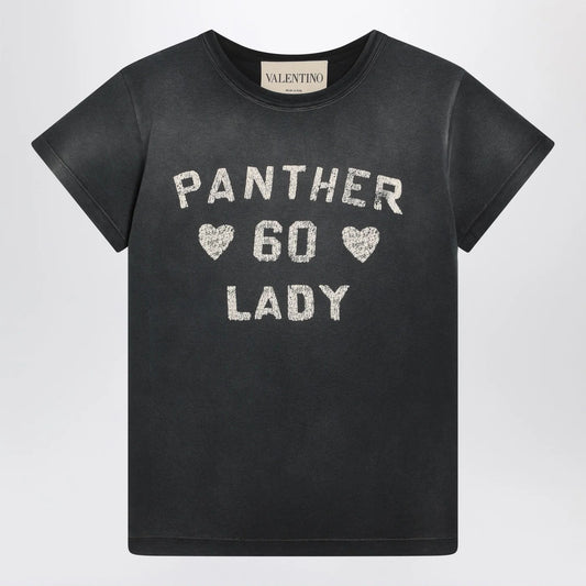 Valentino Black Panther Lady T-shirt