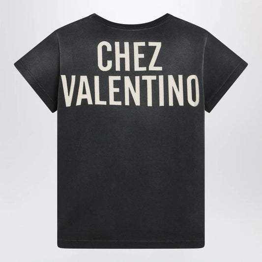 Valentino Black Panther Lady T-shirt