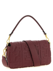 Fendi Baguette® Medium Shoulder Bag — Bordeaux, W27cm