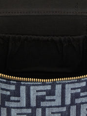 Fendi Vanity Handbag — FF Jacquard Shoulder Bag