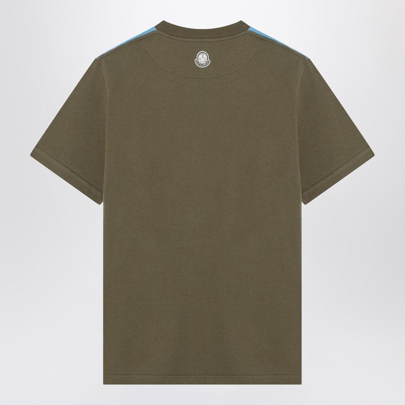 Moncler x Mercedes-Benz by Nigo Green printed cotton t-shirt