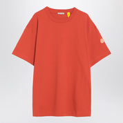 Moncler Genius Bright orange cotton t-shirt