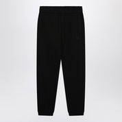 Pantalon de jogging en coton noir Moncler