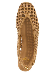 Fendi Braided Slingback
