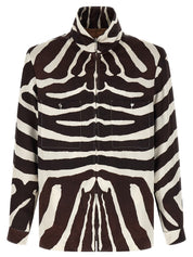 Valentino Garavani Fauve Éclat Overshirt Jacket — Men