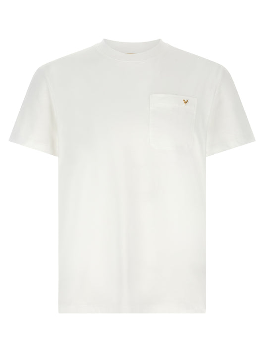 Valentino Garavani T-Shirt for Men — White Cotton