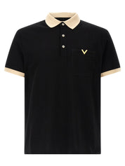 Valentino Garavani Polo Shirt for Men — Black, New