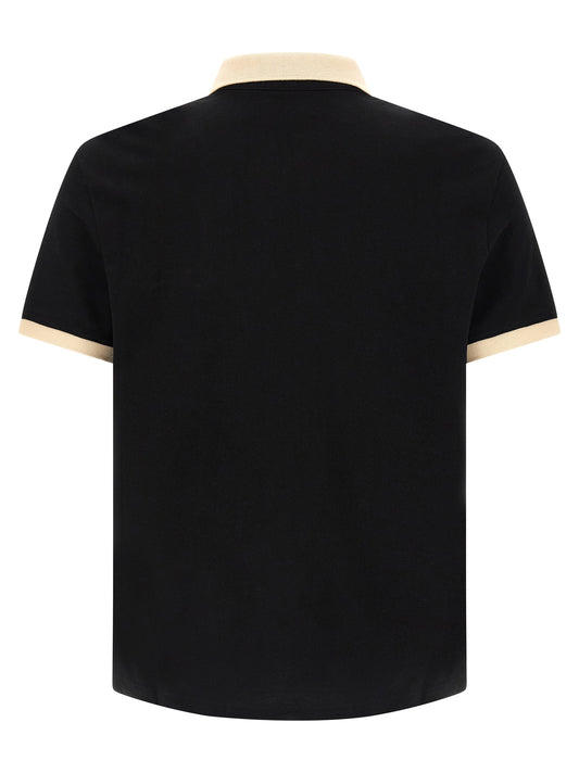 Valentino Garavani Polo Shirt for Men — Black, New