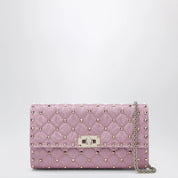Valentino Garavani Pink Rockstud Spike crossbody bag