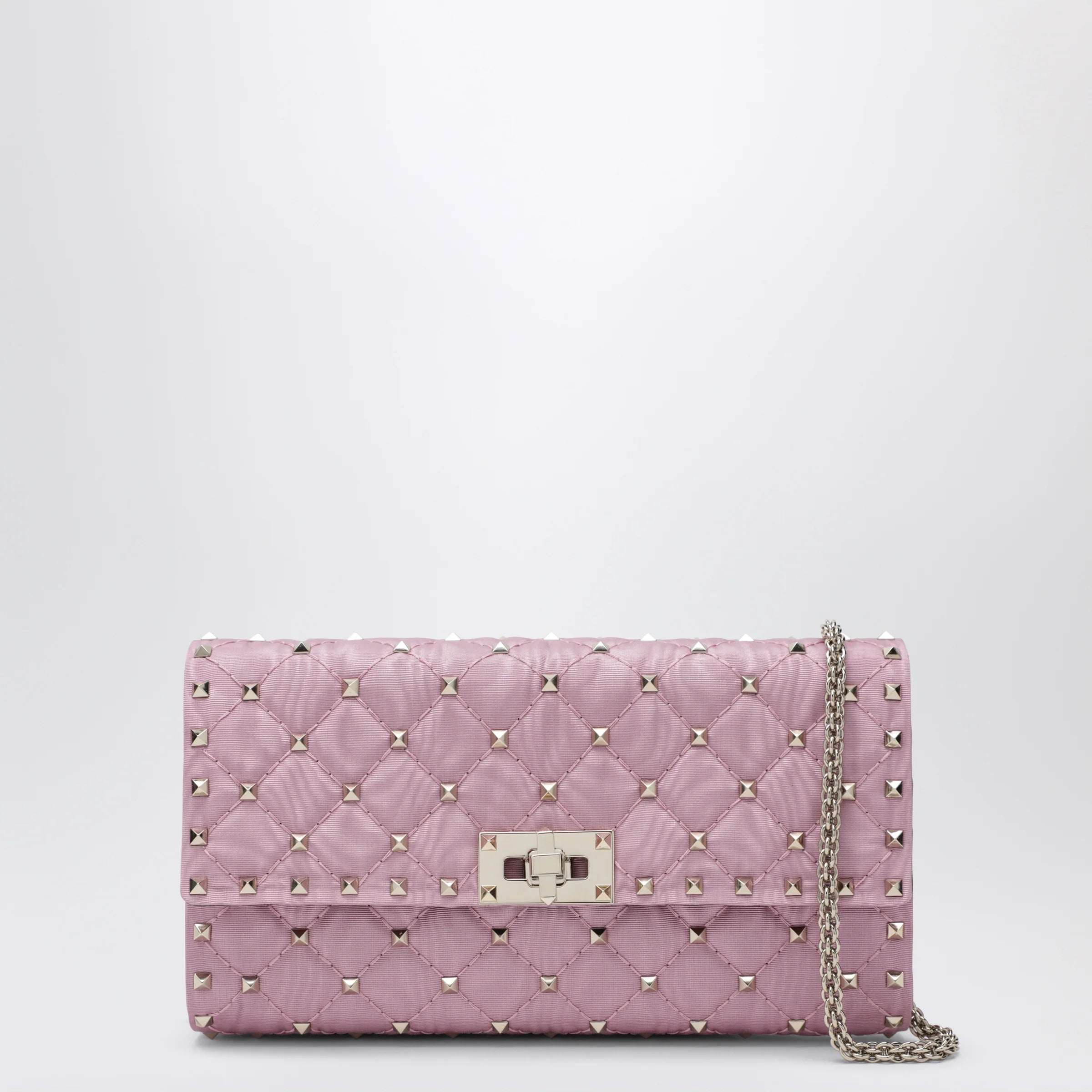 Valentino Garavani Pink Rockstud Spike crossbody bag