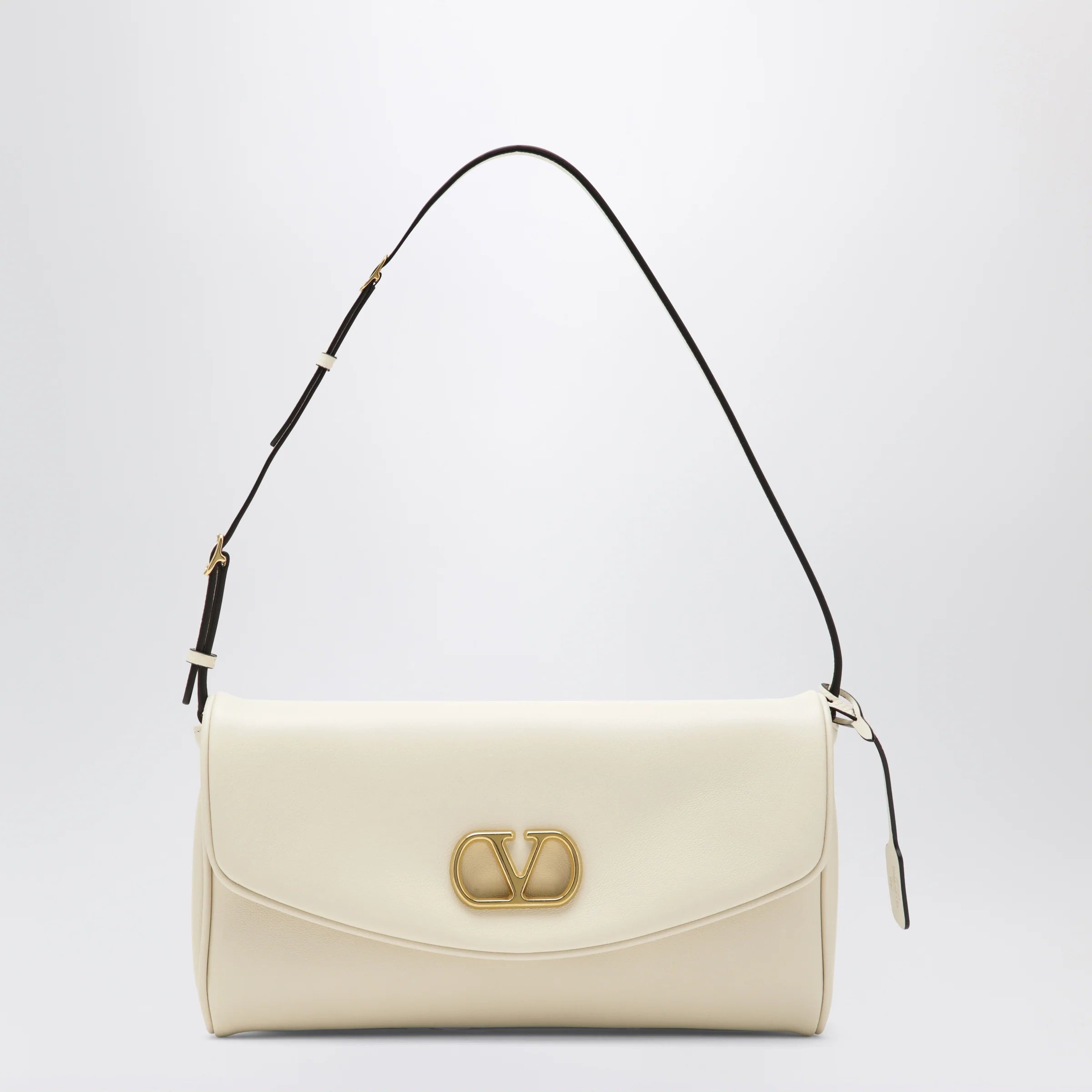 Valentino Garavani Butter leather Devain clutch with VLogo