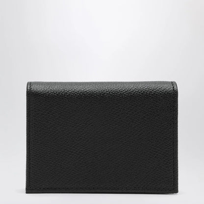 Valentino Garavani Signature black leather VLogo wallet