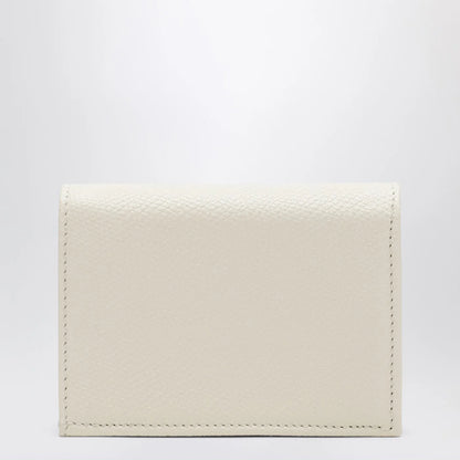 Valentino Garavani VLogo Signature ivory leather wallet