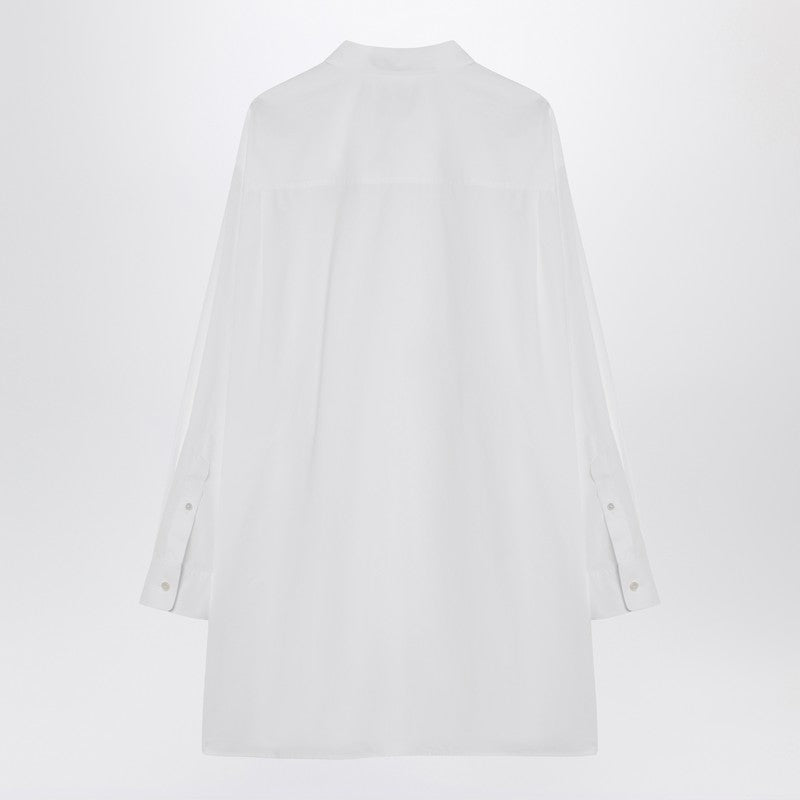 The Row Oversized white Victoria shirt in cotton poplin