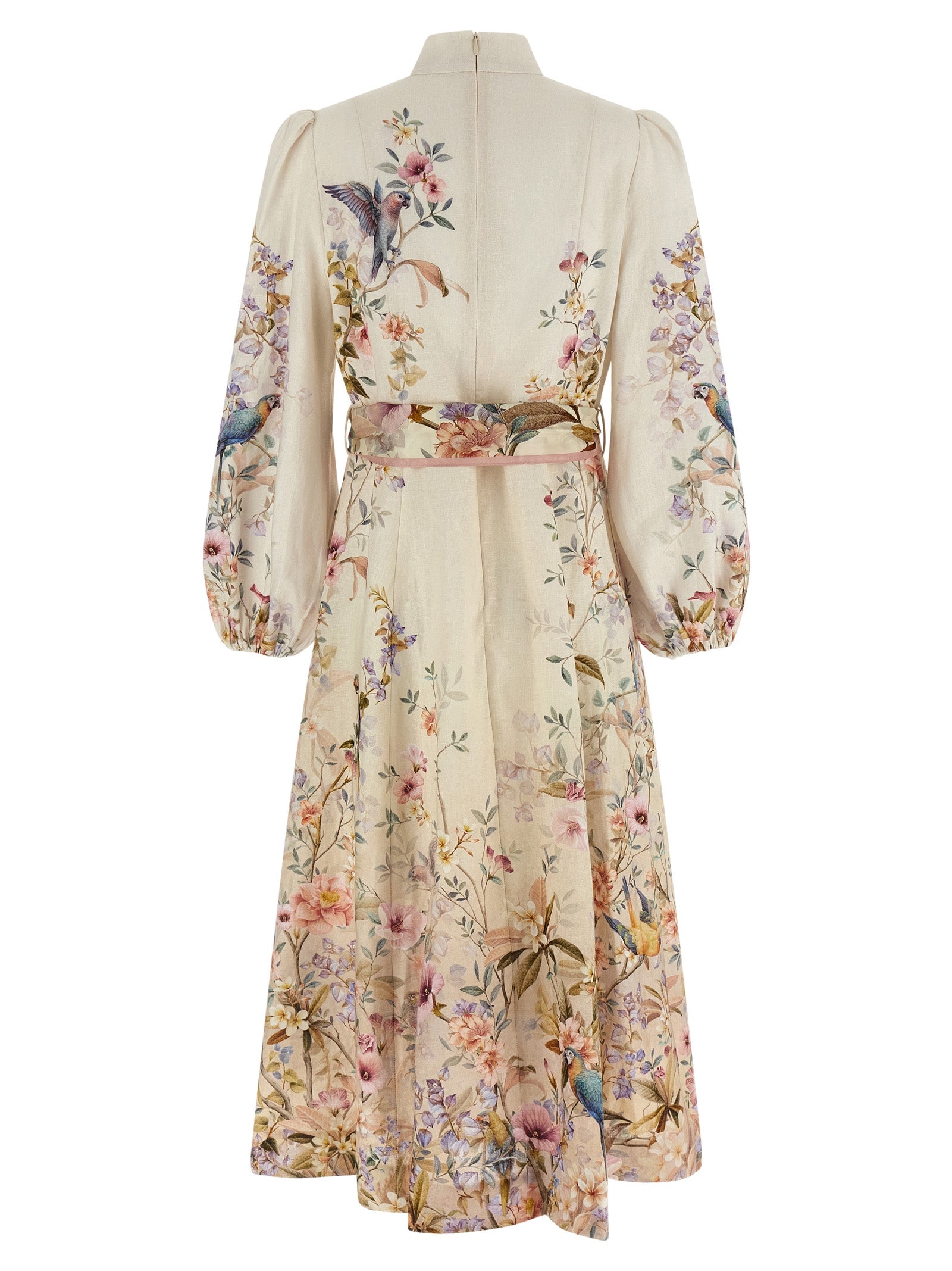 Zimmermann Rebellion Linen Midi Dress — New Arrival