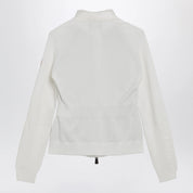 Moncler Grenoble White Day-Namic padded cardigan