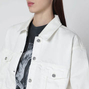 ANINE BING Ecru organic denim jacket