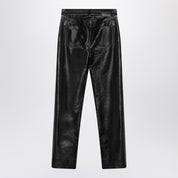 ANINE BING Bruno pants in black regenerated leather