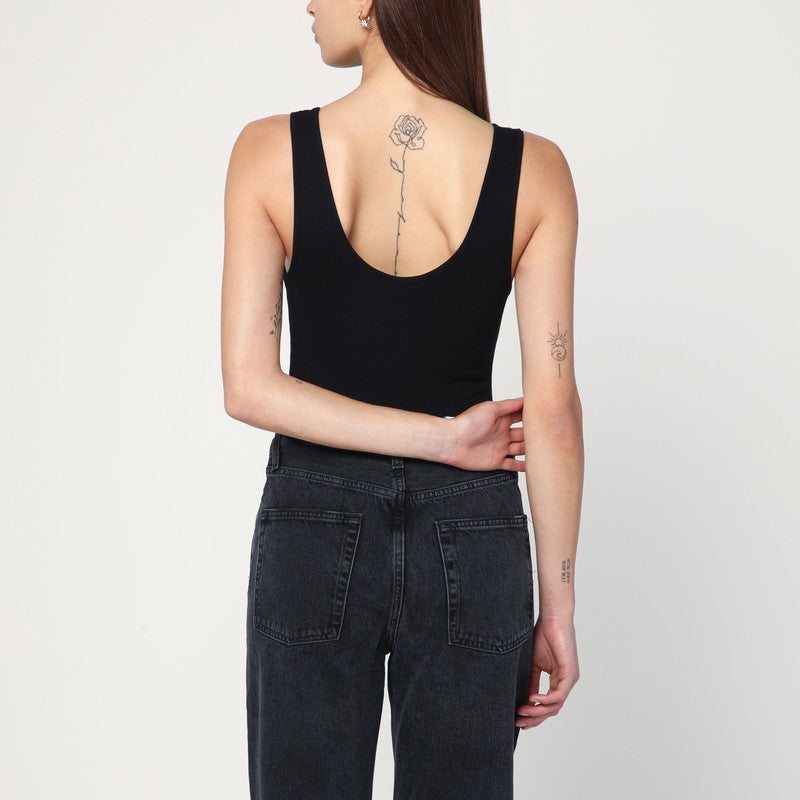 Body côtelé noir Ginny ANINE BING