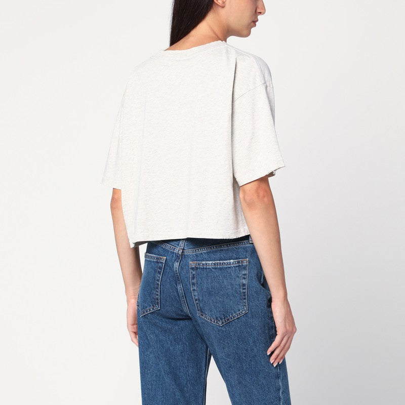 ANINE BING Johnny grey T-shirt in cotton