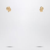 ANINE BING Gold-plated brass earrings