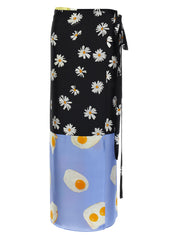 Moschino Printed Skirt