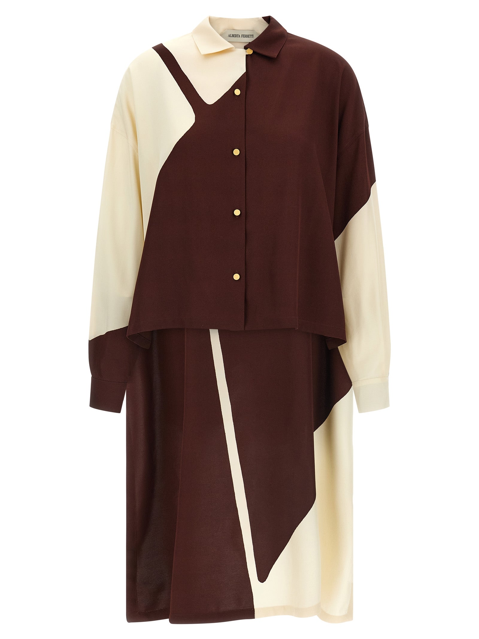 Alberta Ferretti Graphic Print Shirt
