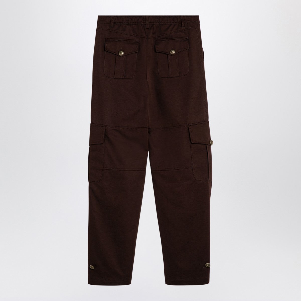 Moschino Brown wide cargo trousers