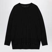 Roberto Collina Black wool crew-neck sweater