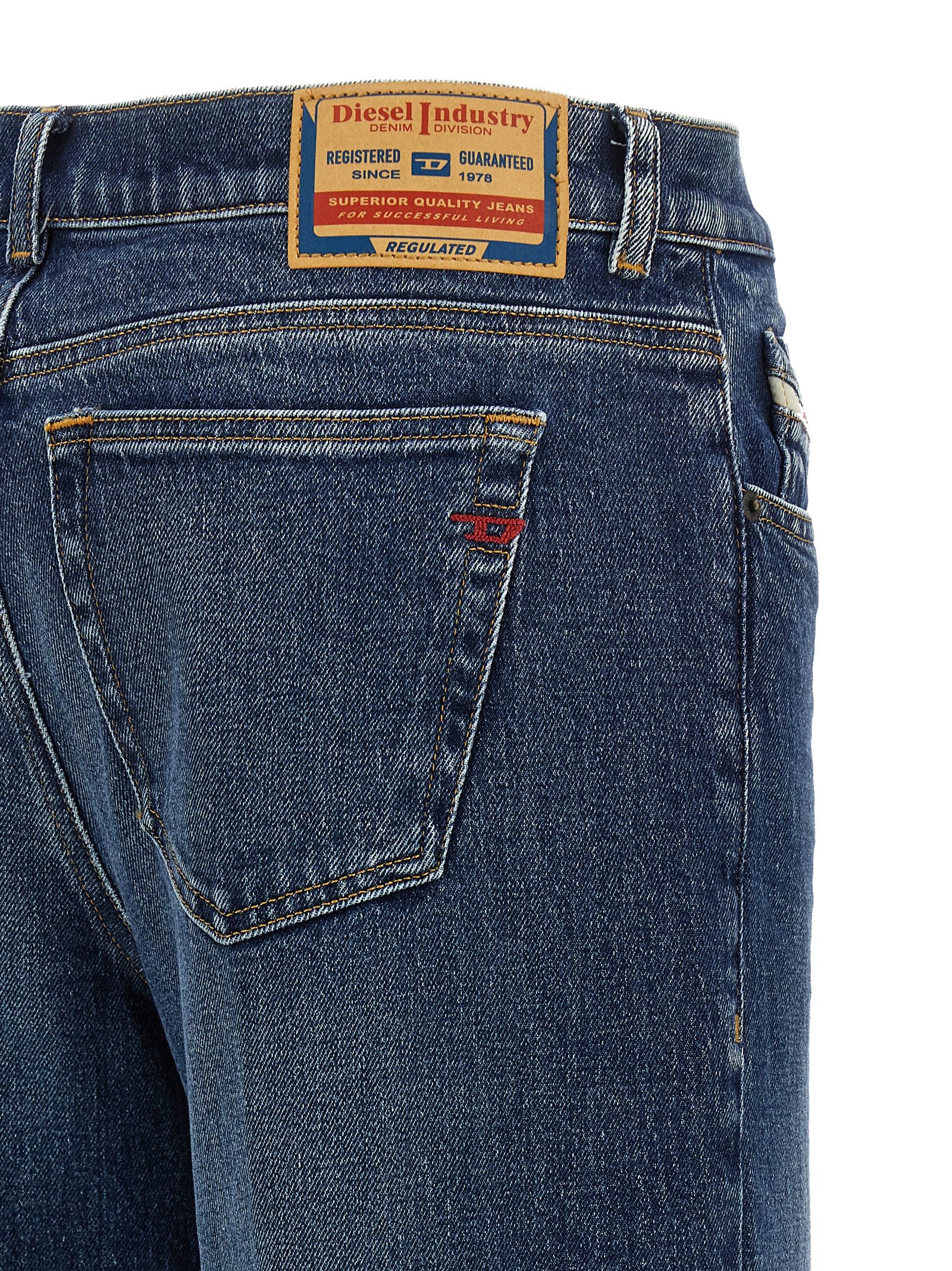 Diesel 1978 D-akemi Jeans — Women's Blue Flared Jeans