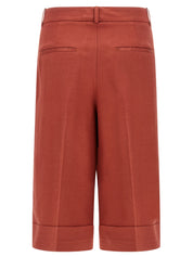 Peserico Linen Viscose Bermuda Shorts