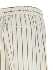 Peserico Pinstriped Twill Pants