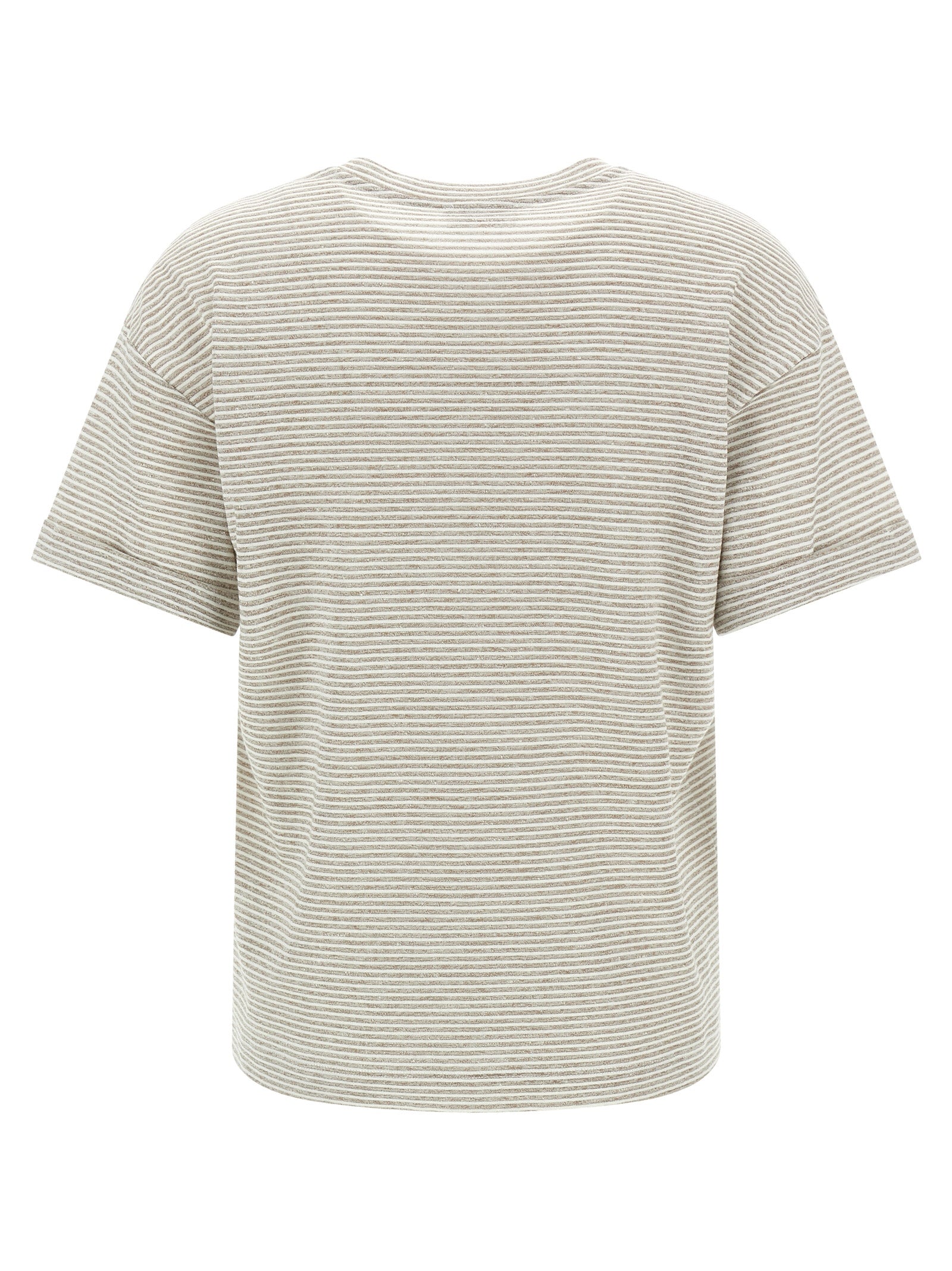 Peserico Lamé Stripes T-shirt