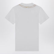 Moschino Breakfast T-shirt in white cotton
