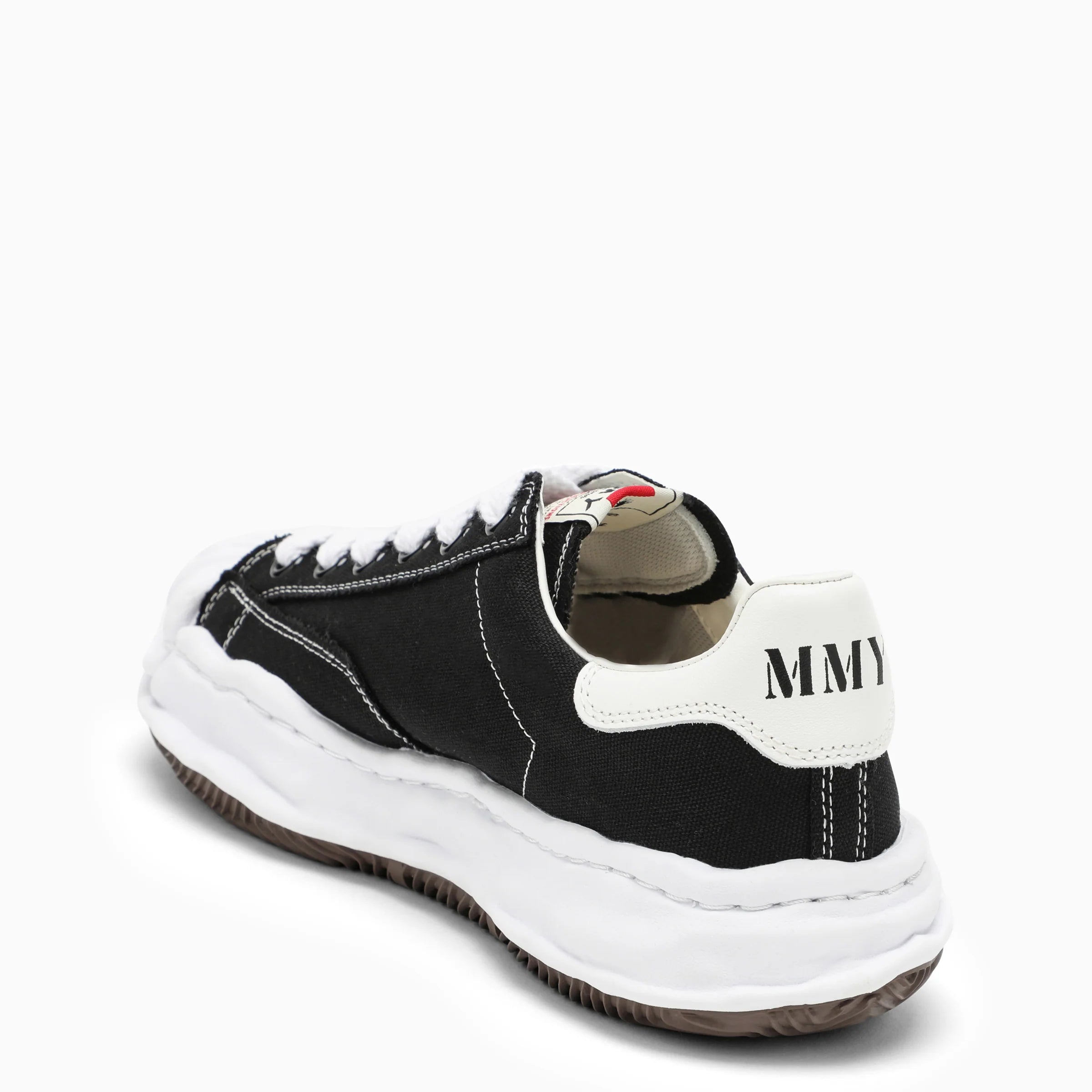 Maison MIHARA YASUHIRO Black Blakey Low canvas Sneakers