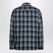 Maison MIHARA YASUHIRO Blue padded check shirt