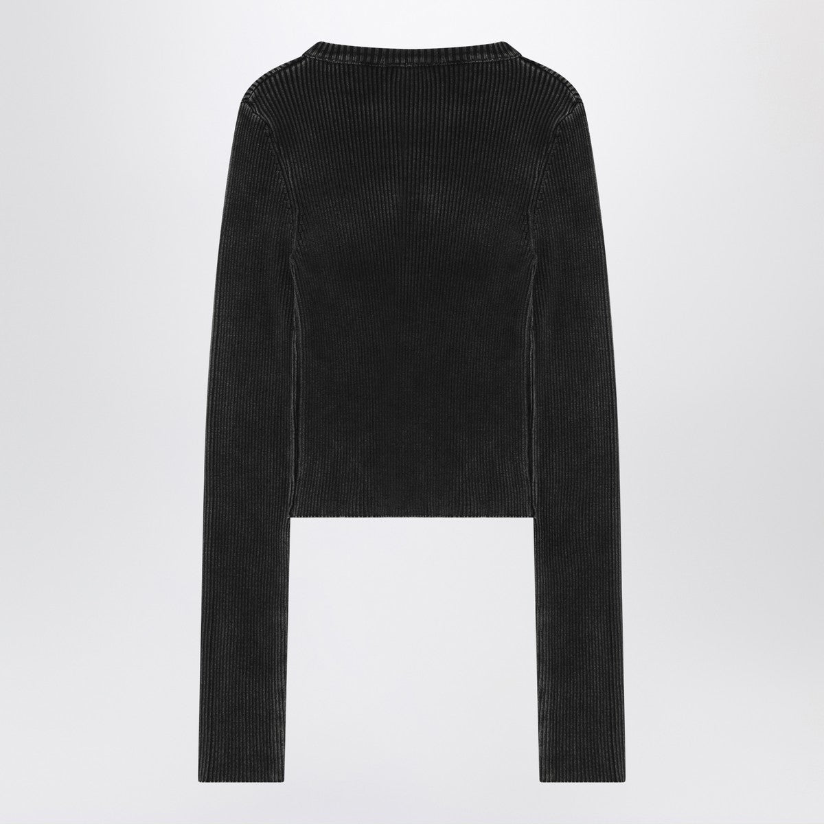 T-shirt noir Diesel M-Anchor-A en coton stretch