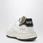 Maison MIHARA YASUHIRO Sneakers — White Worn Canvas Blakey