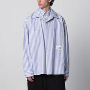 Maison MIHARA YASUHIRO Double-Layer Cotton Shirt - Light Blue