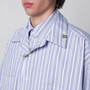 Maison MIHARA YASUHIRO Double-Layer Cotton Shirt - Light Blue