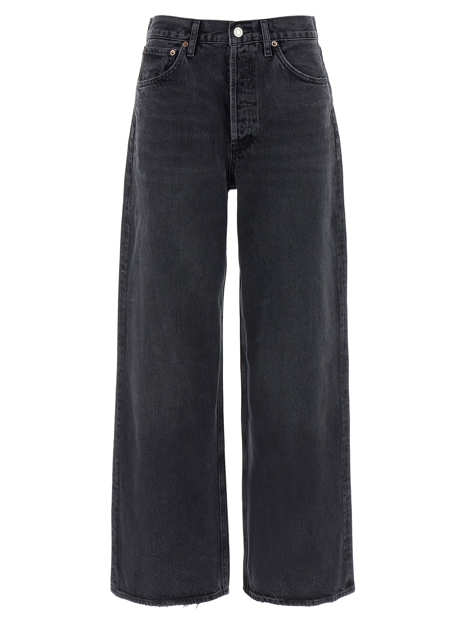 Agolde Dame Jeans — High-Waist Wide-Leg Denim
