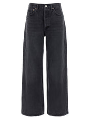 Agolde Dame Jeans — High-Waist Wide-Leg Denim