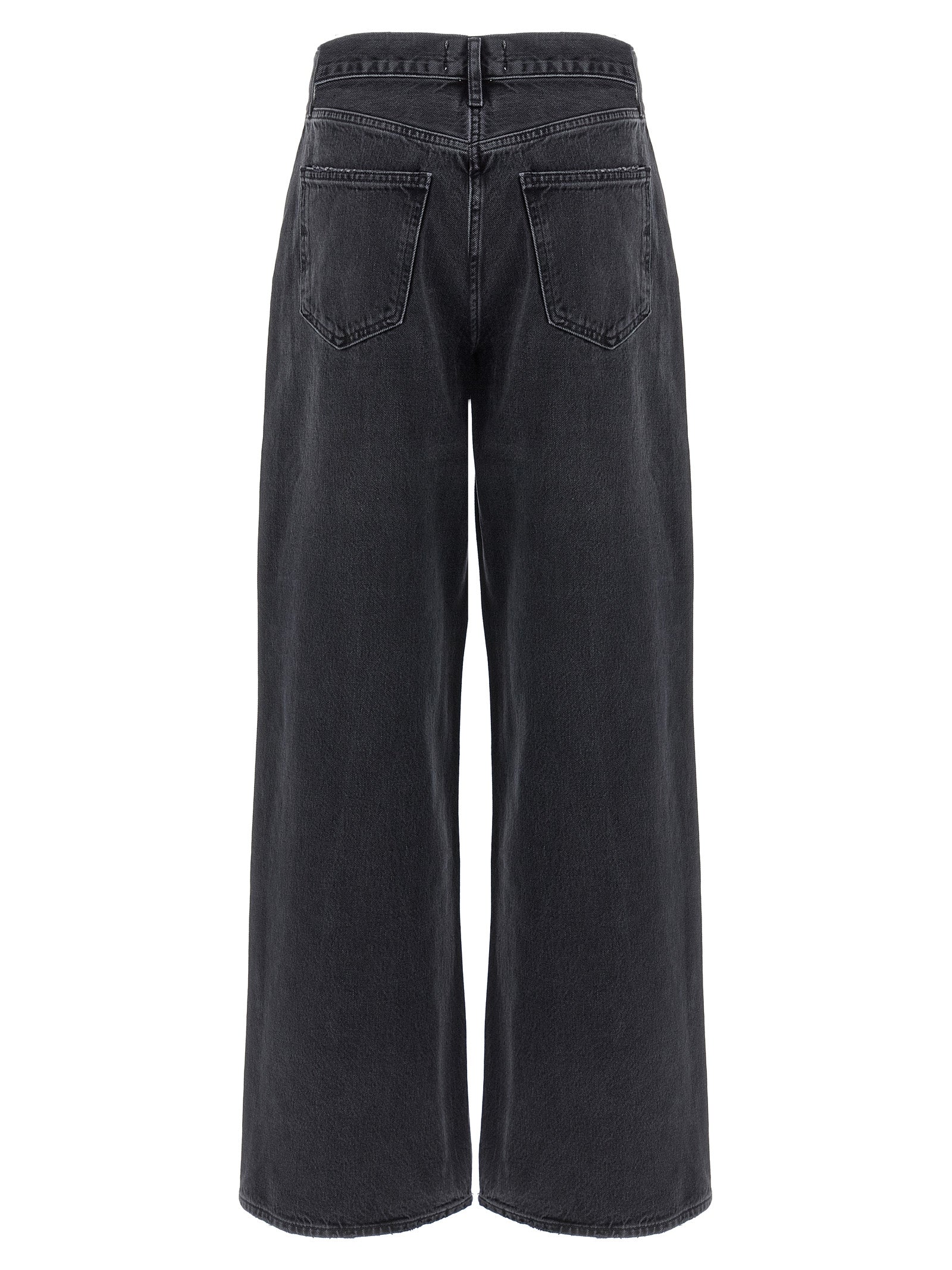 Agolde Dame Jeans — High-Waist Wide-Leg Denim
