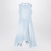 Acne Studios Light blue denim asymmetric dress