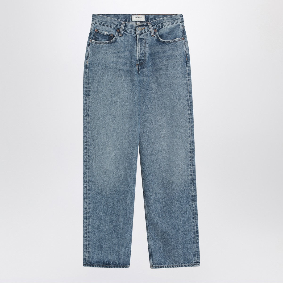 Agolde V-Waist baggy jeans in Fairway denim