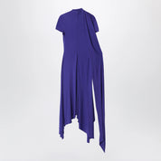 Acne Studios Layered midi dress Deep purple