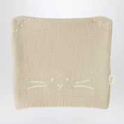 Teddy & Minou Beige knit set with hat and shoes