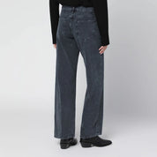 AGOLDE Black faded-effect jeans